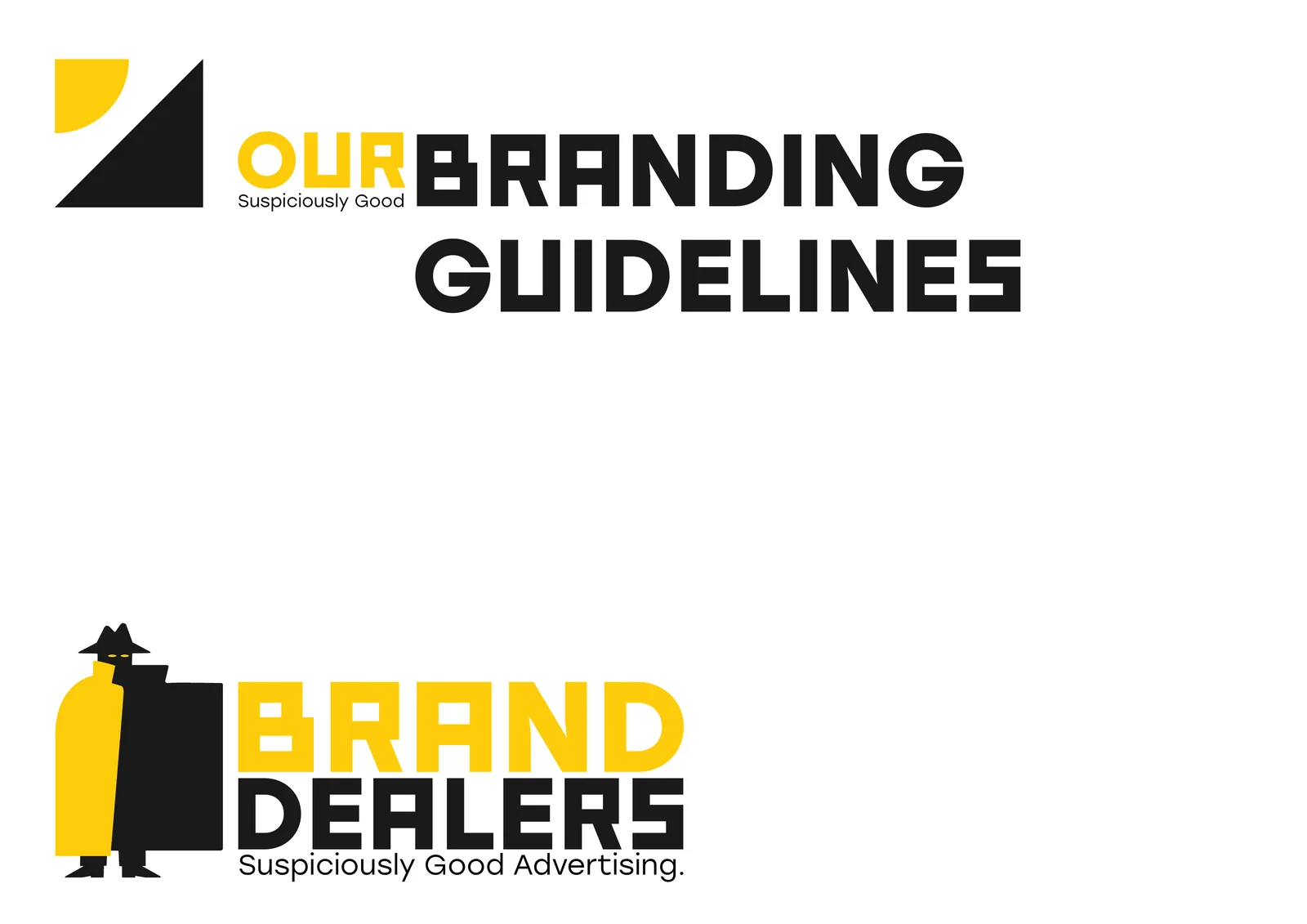 Brand Dealers: Manual de marca: portada