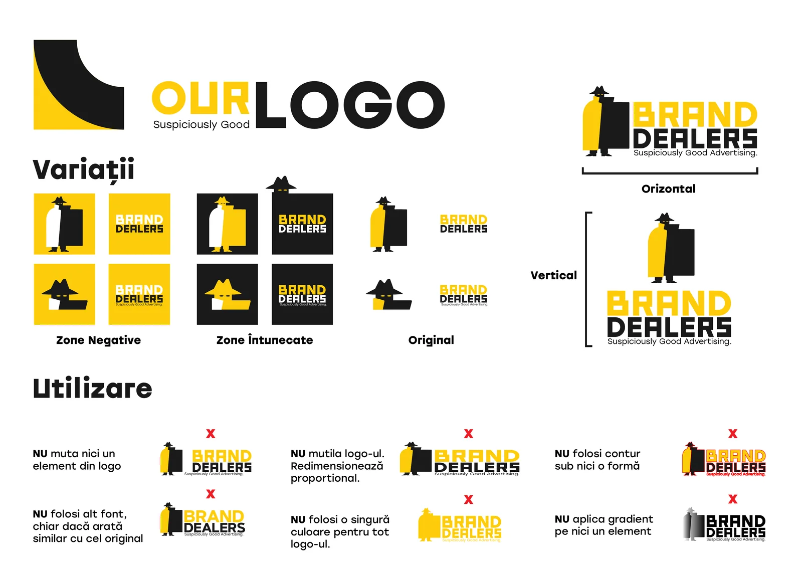 Brand Dealers: Variaciones del logo y usos incorrectos