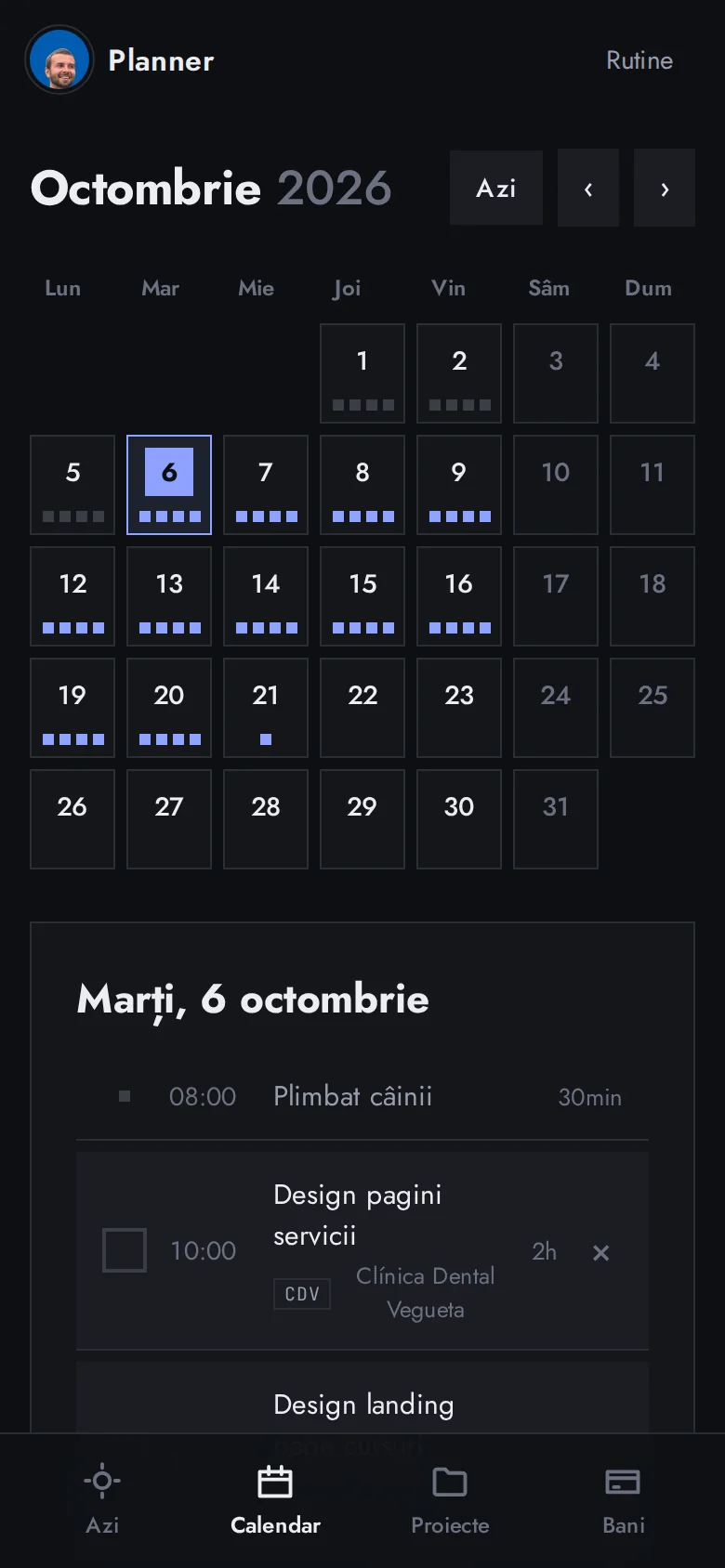 Planner: captura en móvil 2