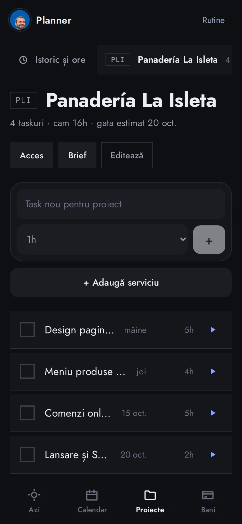 Planner: captura en móvil 3