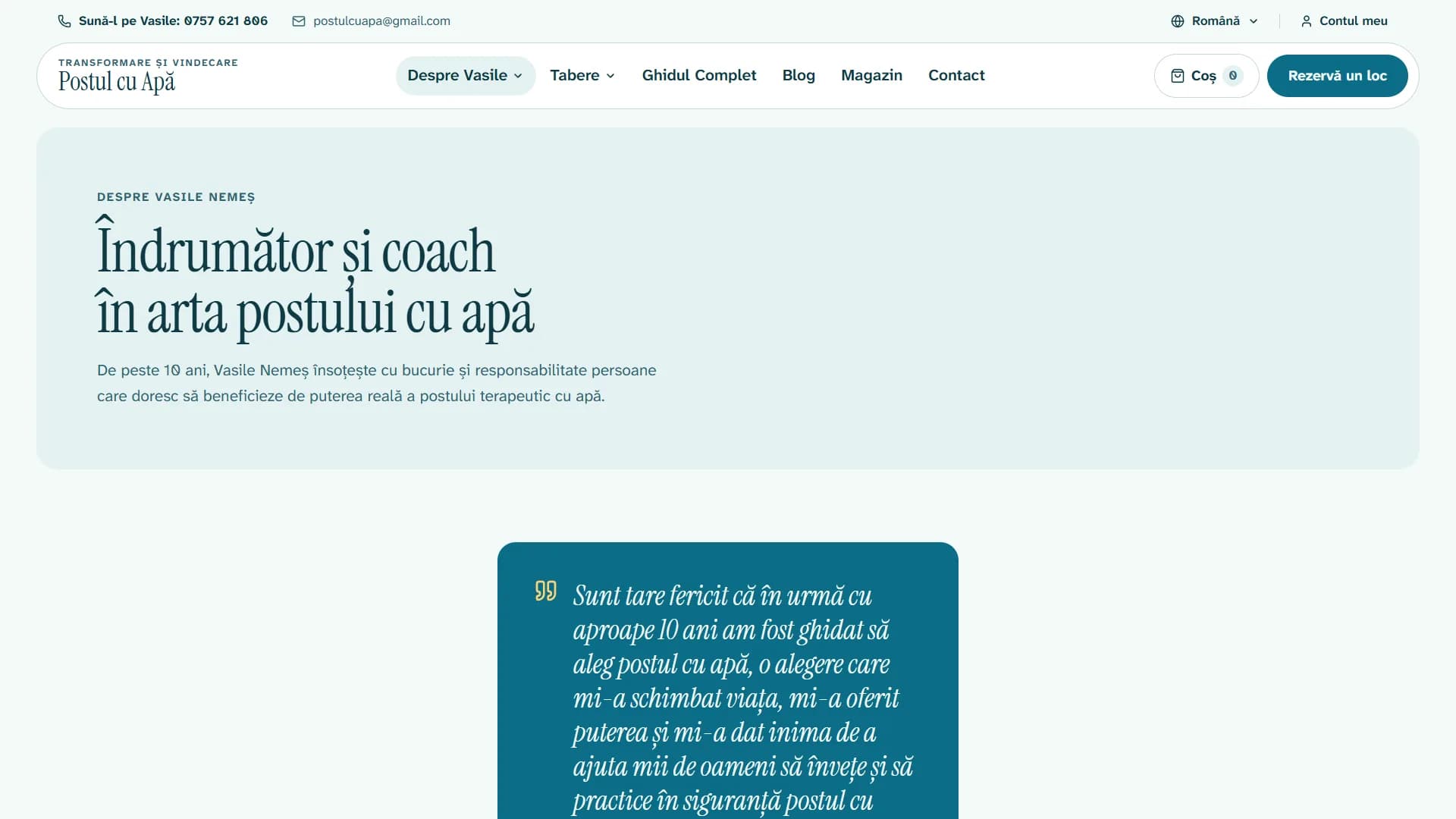 postulcuapa.ro: Sobre el autor