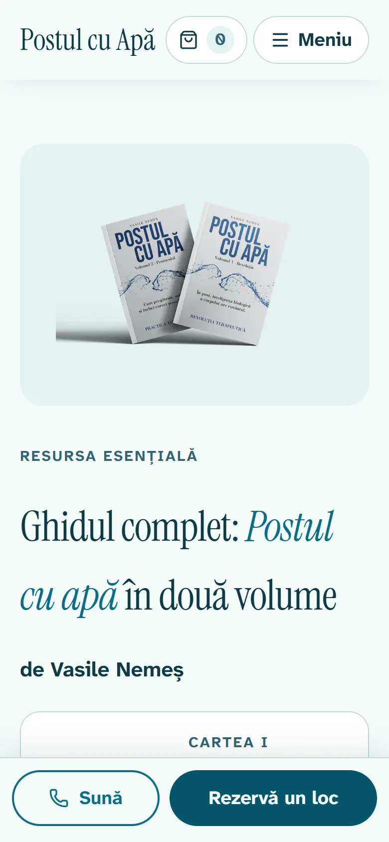 postulcuapa.ro: captura en móvil 2