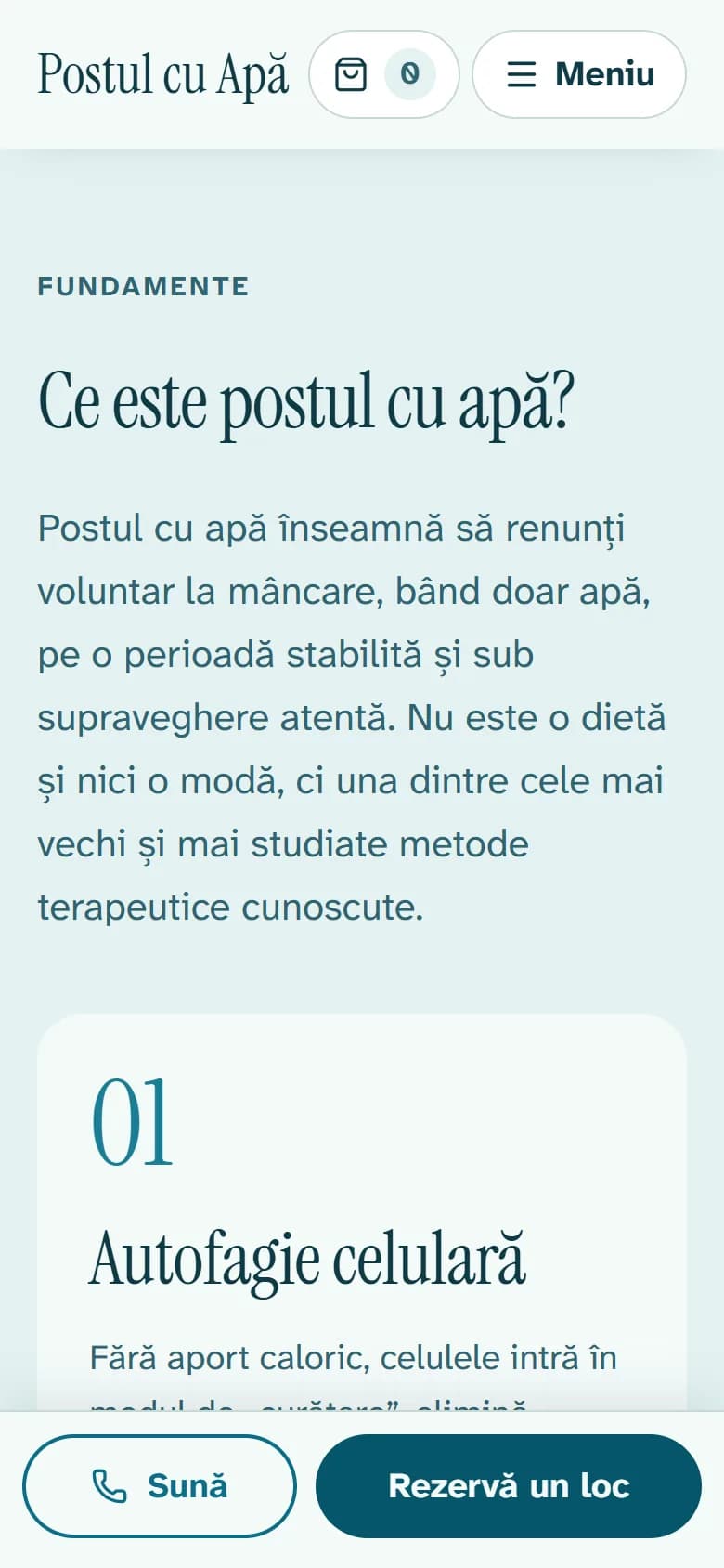 postulcuapa.ro: captura en móvil 3