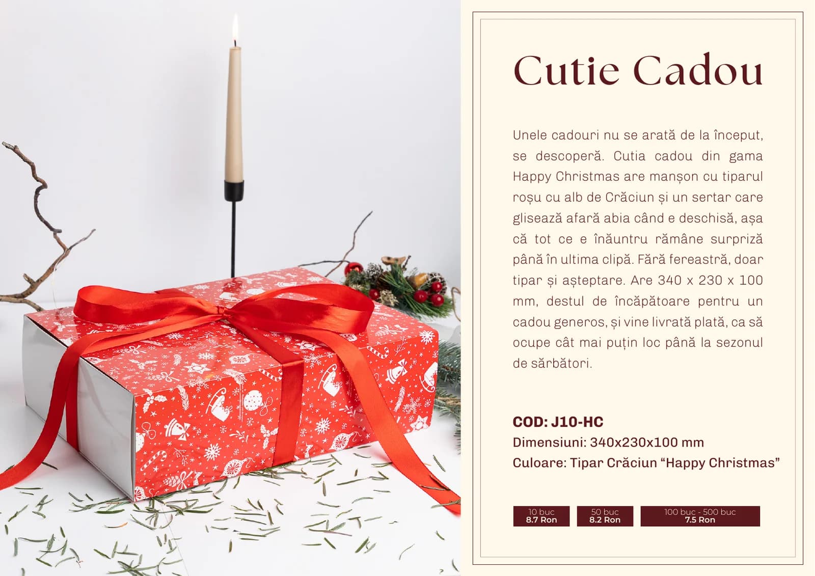 Catálogo Allvelo 2026: Caja regalo Happy Christmas