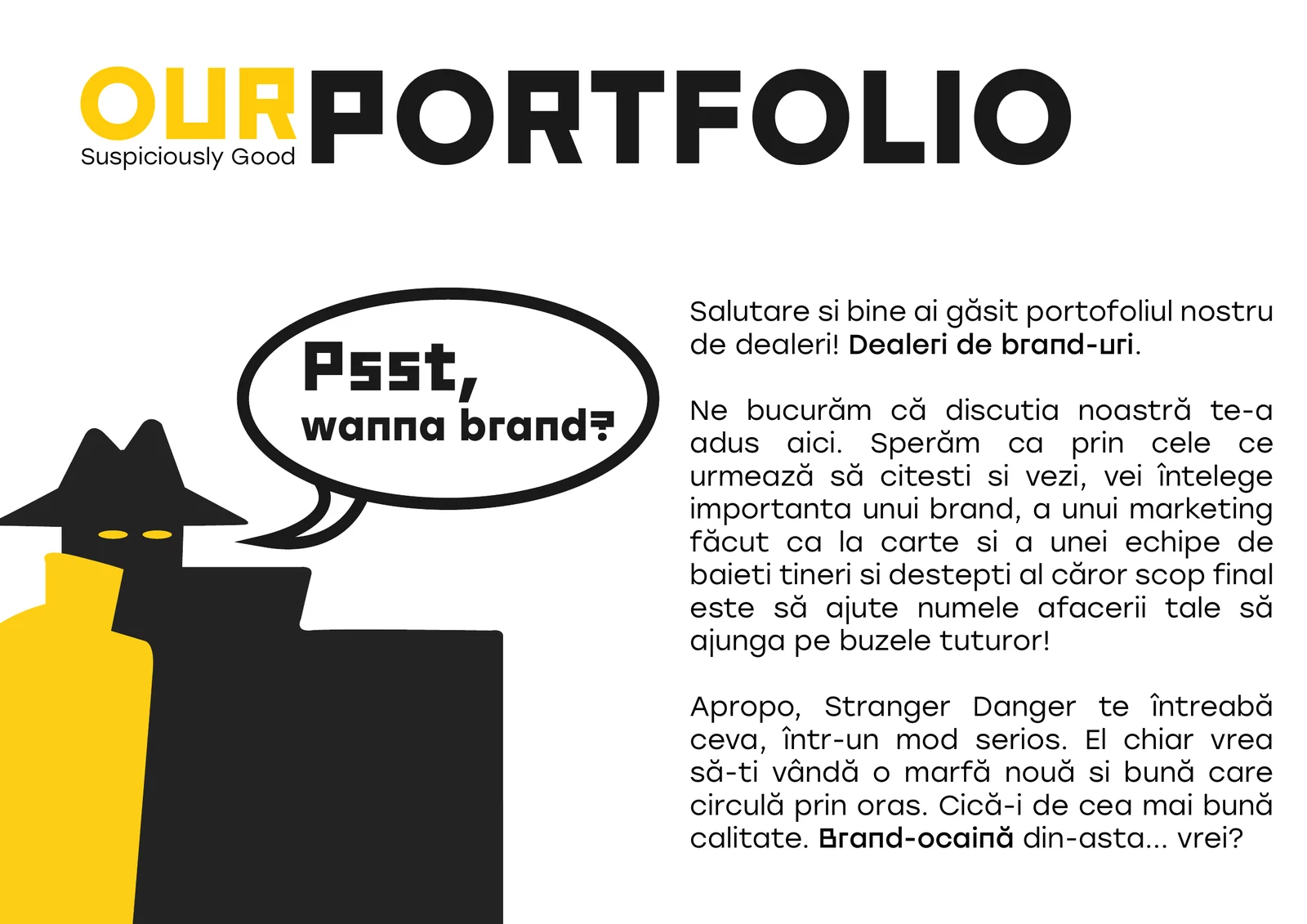 Brand Dealers: Portfolio: cover