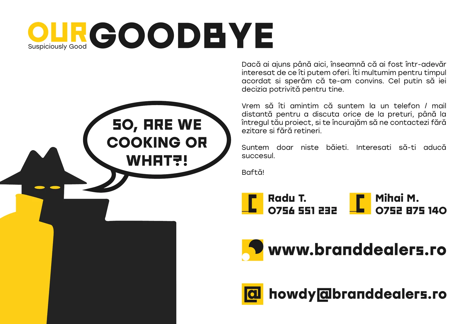 Brand Dealers: Portfolio: back cover