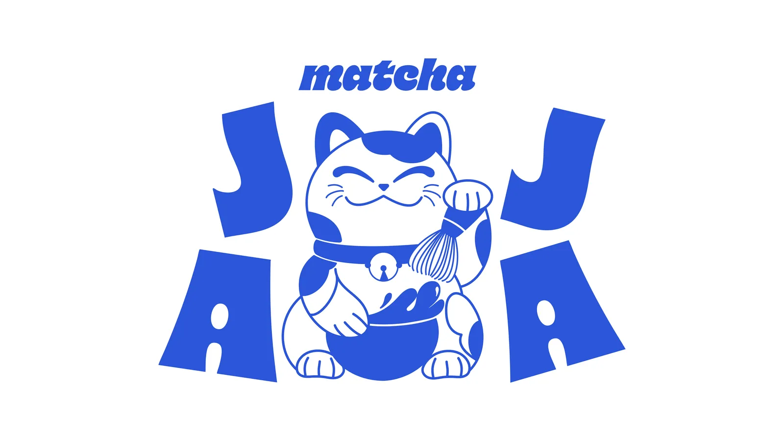Matcha Jaja: Logo · versión chaotic