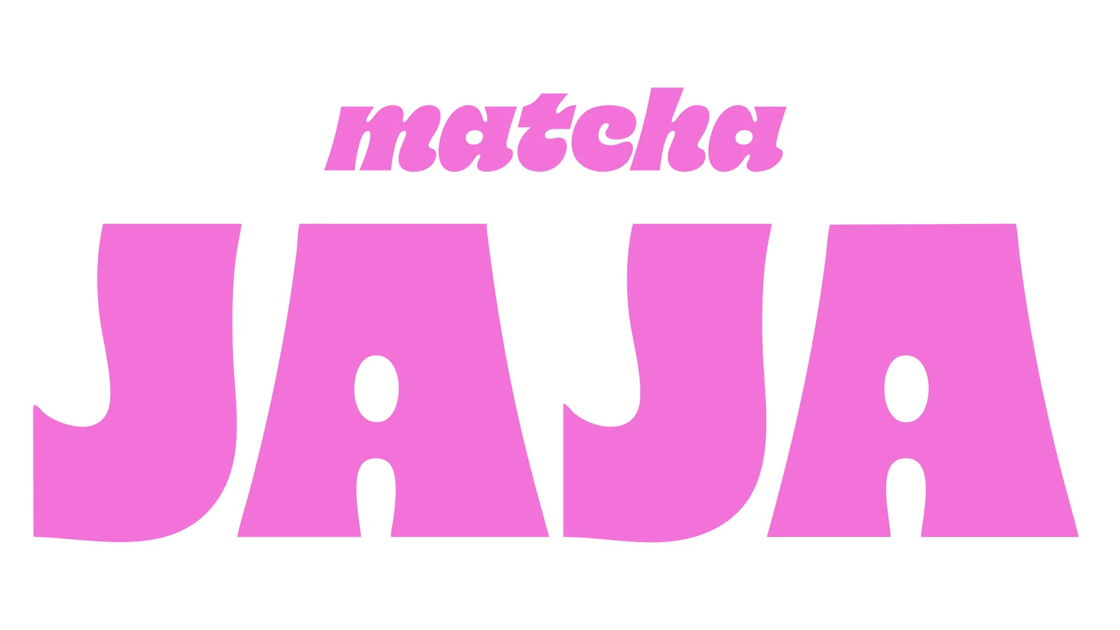 Matcha Jaja: Wordmark