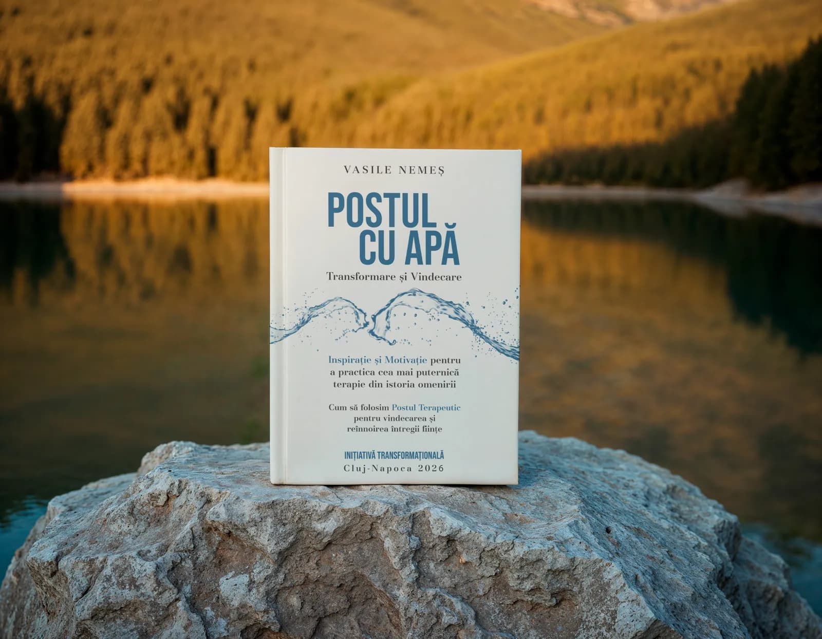 postulcuapa.ro: Libro · mockup