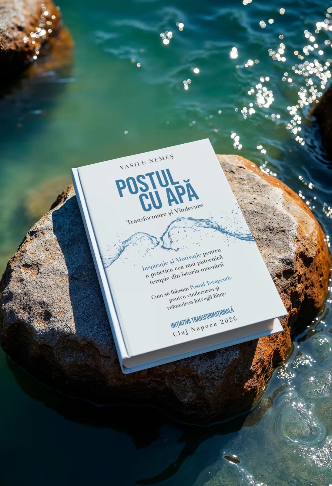 postulcuapa.ro: Libro · mockup