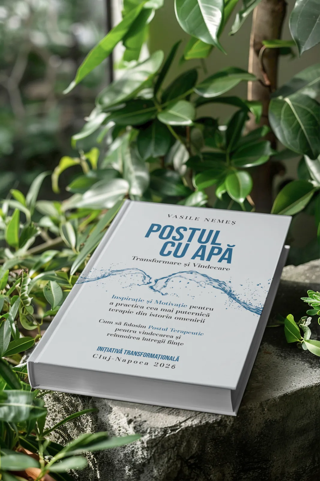 postulcuapa.ro: Libro · mockup