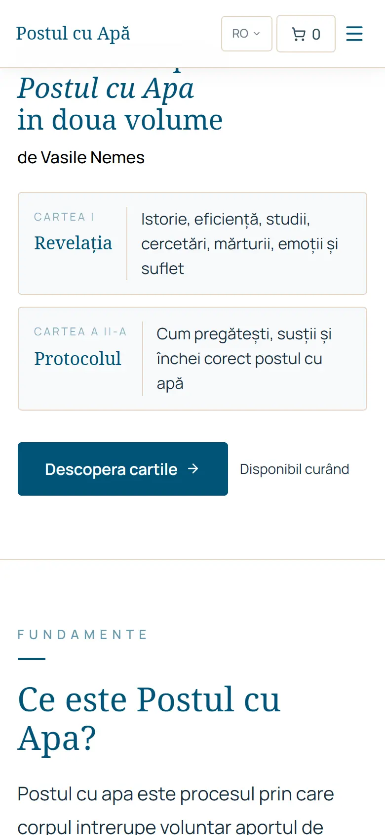 postulcuapa.ro: captura en móvil 3