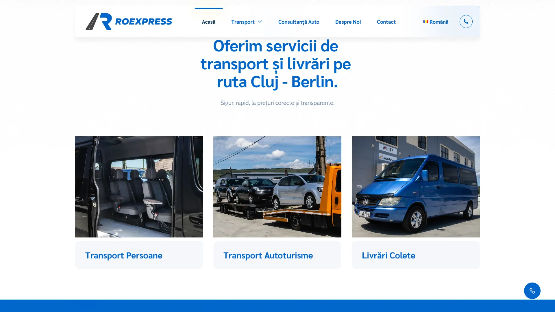 RoExpress: captura de escritorio 2