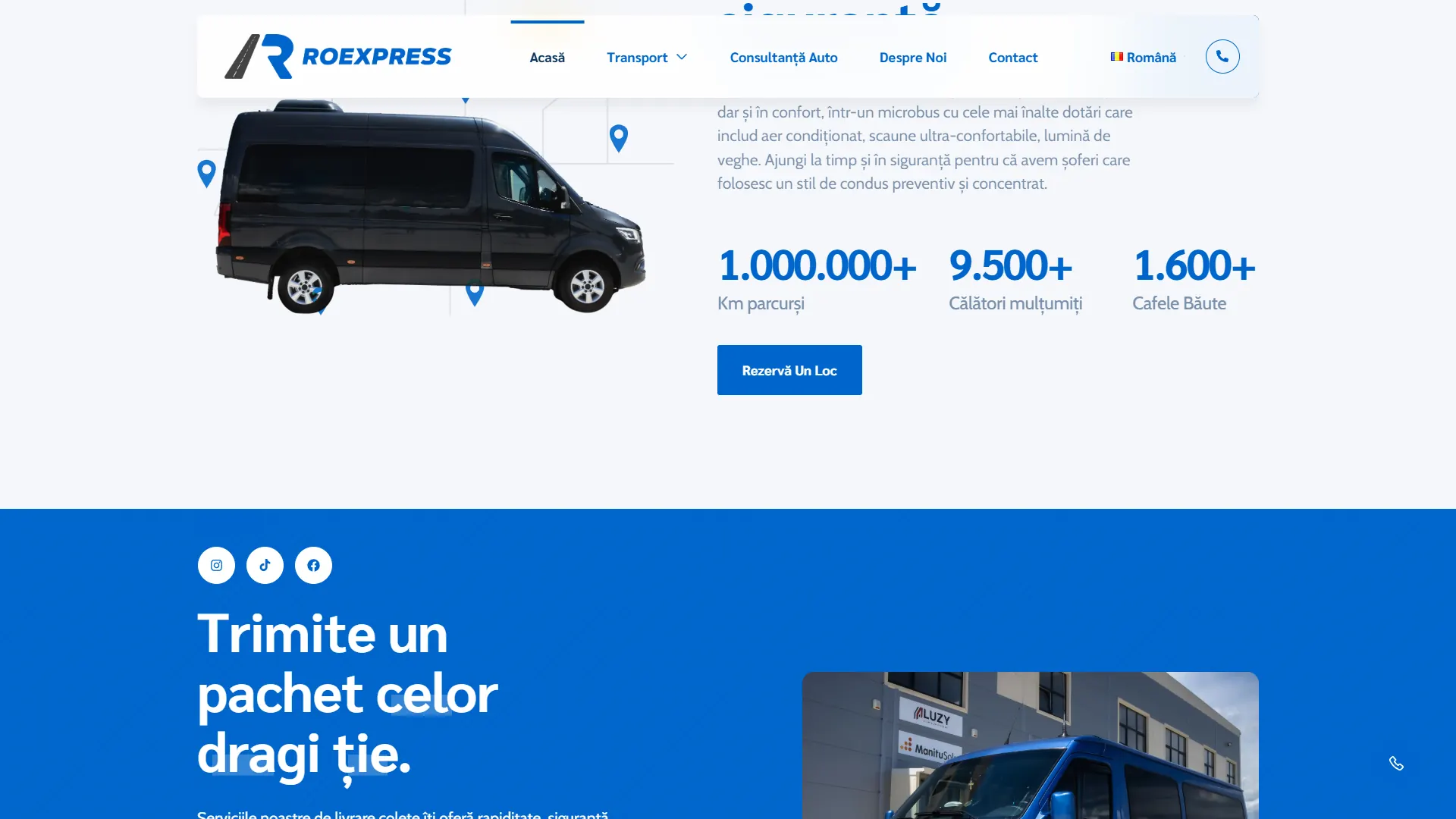 RoExpress: captura de escritorio 4
