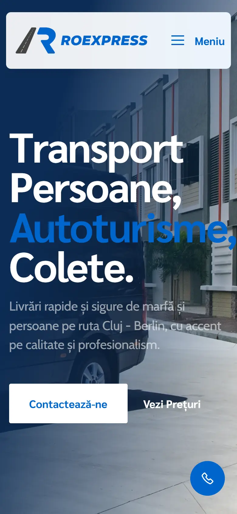 RoExpress: captura en móvil 1