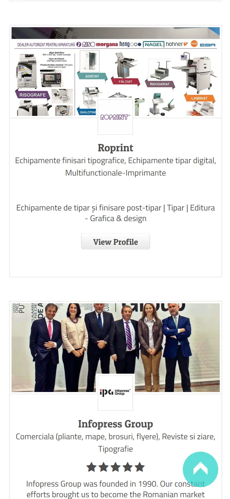 tipoghid.ro: captura en móvil 3